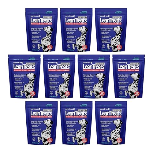 Nutrisential Lean Treats for Dogs (10 Pack (4 Ounce Bags))