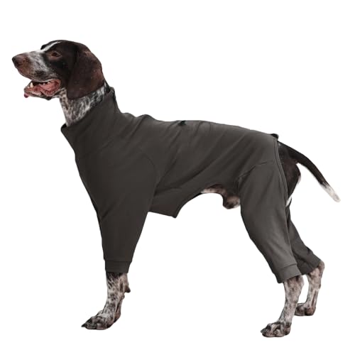 Recovery Suit for Large Dogs (Grey / XL)