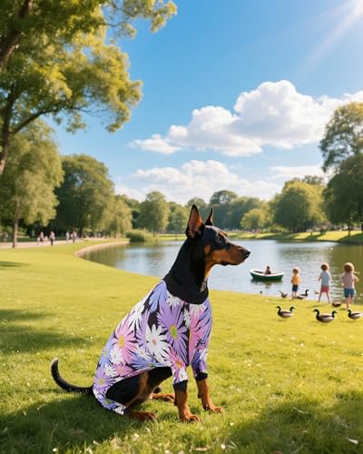 4 Pack Pink Dog Pajamas for Extra Large Dogs (XXX-Large)