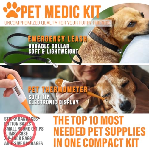 EVERLIT Pet Medic First Aid Kit (Guardian Orange)