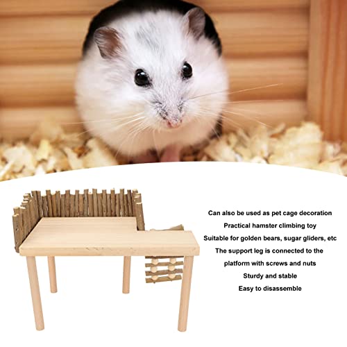 Wooden Hamster Climbing Gym