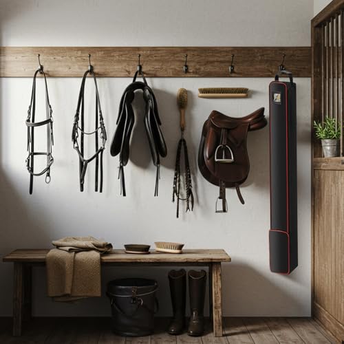 Fake Horse Tail Bag with Double Sided Comb Brush