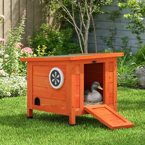 Rabbit Hutch Indoor Outdoor (Orange)