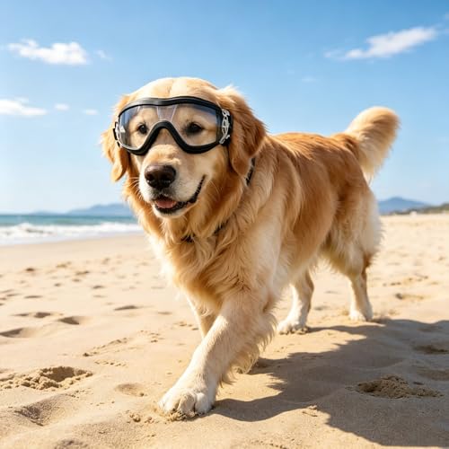 Dog Goggles Anti (Clear / Large)