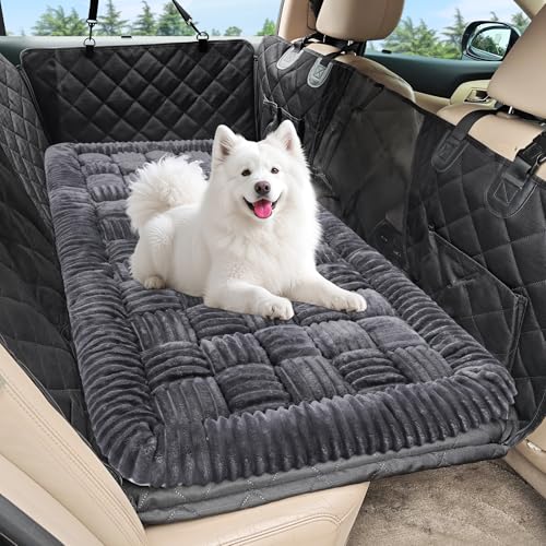 Dog Car Bed Mat Non (Gray / For Cars/ SUV/ Small Truck (50"×24.6"))