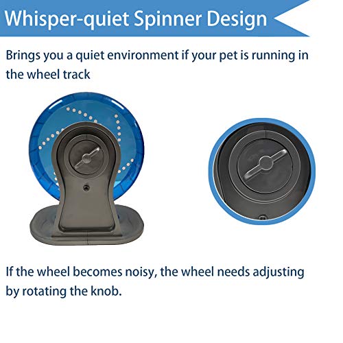 Hamster Exercise Wheel (6.7 Inch / Blue)