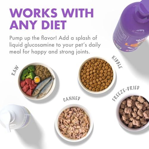Liquid Glucosamine for Dogs with Chondroitin (32oz)