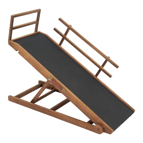 Dog Ramp for Bed (M-Brown)