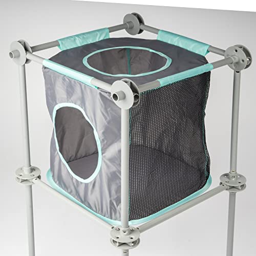 Outdoor Catio Furniture and Play Kits for Cats (Polyester Cube House)