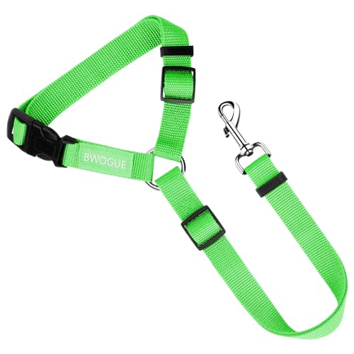 Dog Seat Belt for Car (Green)