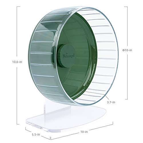 Super Silent Hamster Exercise Wheels (Medium / Dark Green)