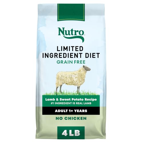 Limited Ingredient Diet Dry Dog Food (4 Pound (Pack of 1))
