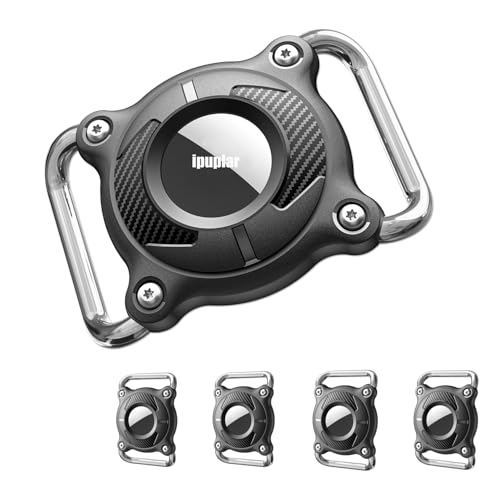 IPURLAR for Airtag (BLACK 4 PACK)