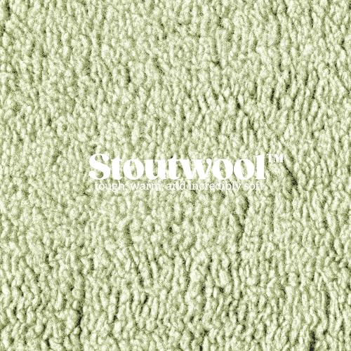 Stoutwool Indestructible Dog Bed (53.0"L x 35.0"W x 2"Th / Gleam)