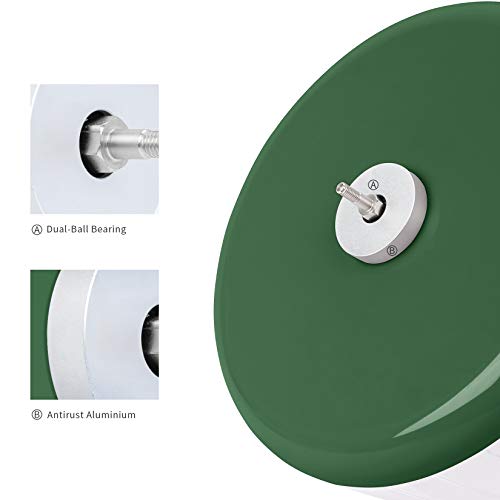 Super Silent Hamster Exercise Wheels (Medium / Dark Green)