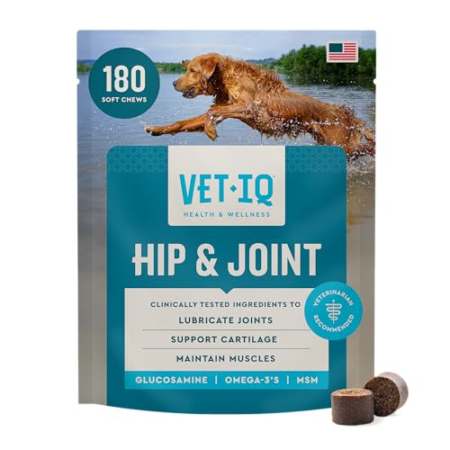 Glucosamine Hip & Joint Chews for Dogs (180 Count)