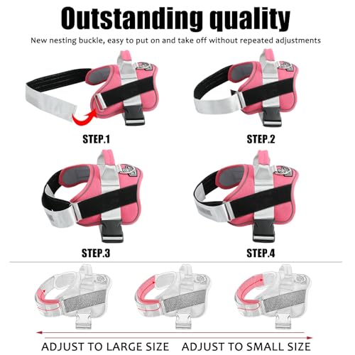 Dog Harness No (Medium (Pack of 1) / Camellia)