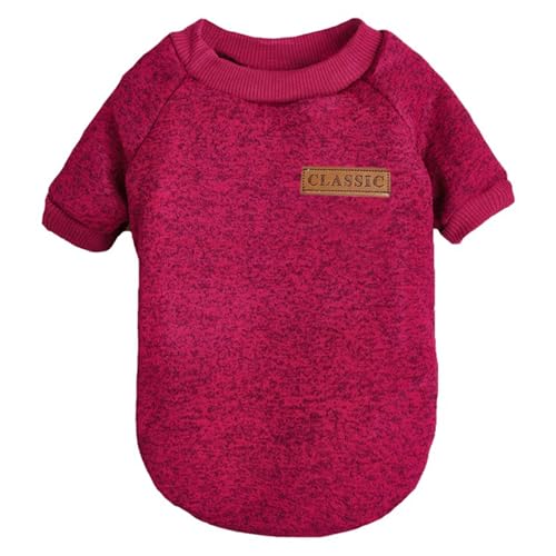 Dog Sweaters for Small Dogs (Wine red / XX-Small)