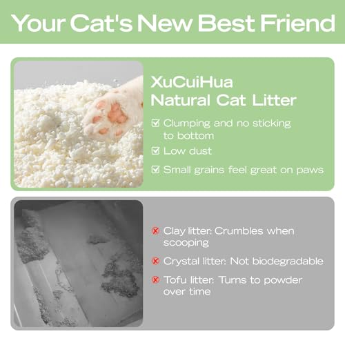 Natural Cat Litter Green Tea Scent (5.5 lb / Green Tea)