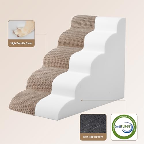 Curved Dog Stairs Ramp