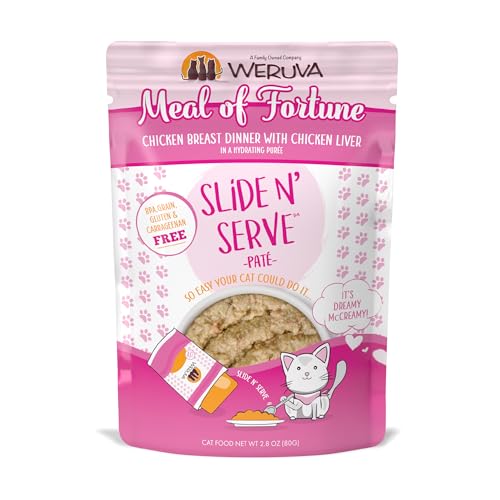 Wet Cat Food Meal of Fortune Chicken with Chicken Liver Pate (2.8 Ounce (Pack of 12))