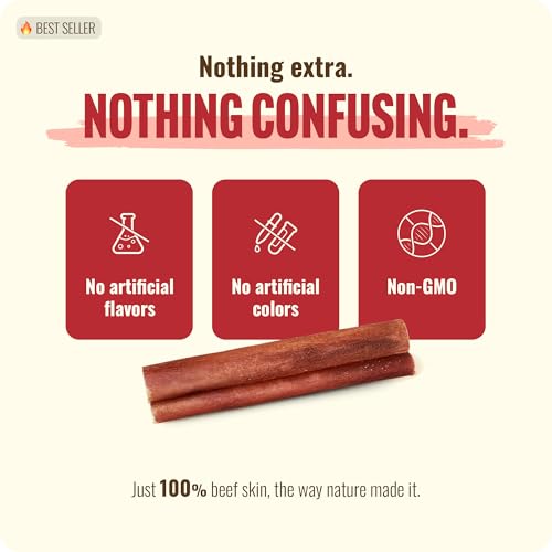 Odor Free Super Collagen Dog Chews (3-5" Standard - 10 Count)