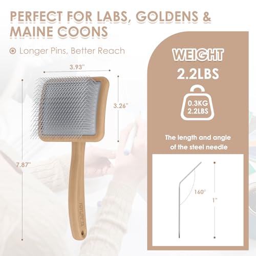 Large Dog 3 in 1 Grooming Kit (Natural)
