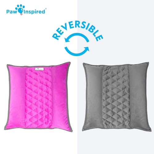 Snuggle Bunny Bolster Bed (Gray/Pink)