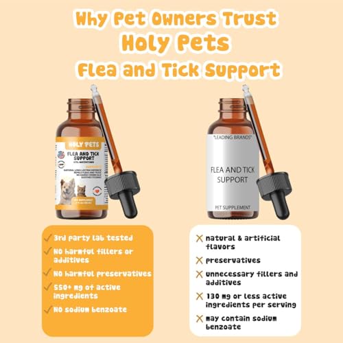 Flea & Tick Oral Drops for Dogs & Cats (4oz)