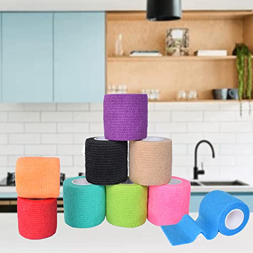 2 Inches Self Adhesive Bandage Wrap (2 Inch / Multi Colors)