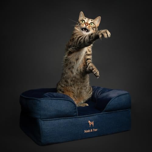 Cat Bed XS Dog Bed (Dark Blue - DE / Small)