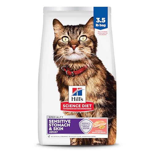Sensitive Stomach & Skin Dry Cat Food (3.5 Pound (Pack of 1))