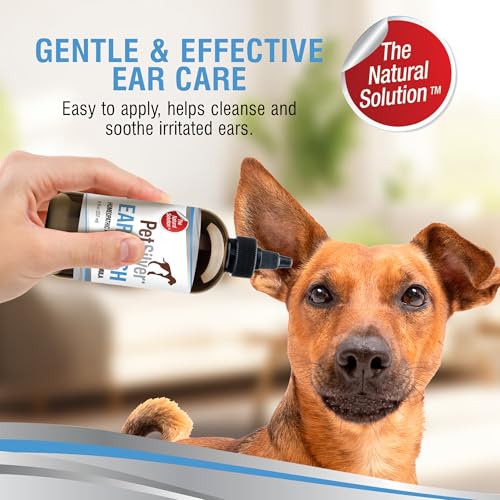 Natural Ear Wash Cleaner for Dogs & Cats (8 oz)