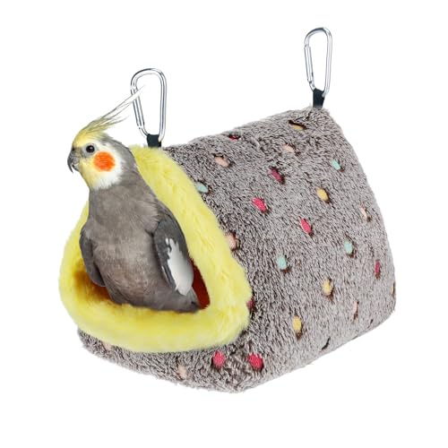 Medium Winter Warm Bird Nest House with Support Board for Cage (Medium)