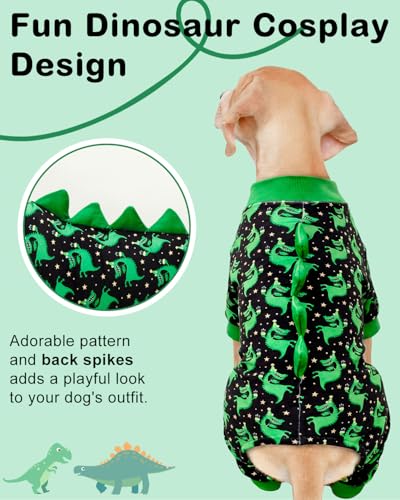 Dinosaur Costume Dog Pajamas (XX-Large / Dinos#9)
