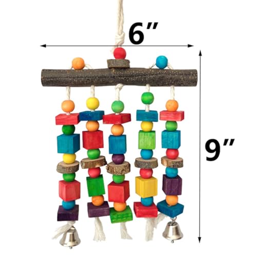 Bird Chewing Toys for Parakeet (Colorful)