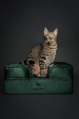 Cat Bed XS Dog Bed (Dark Green - VE / Small)