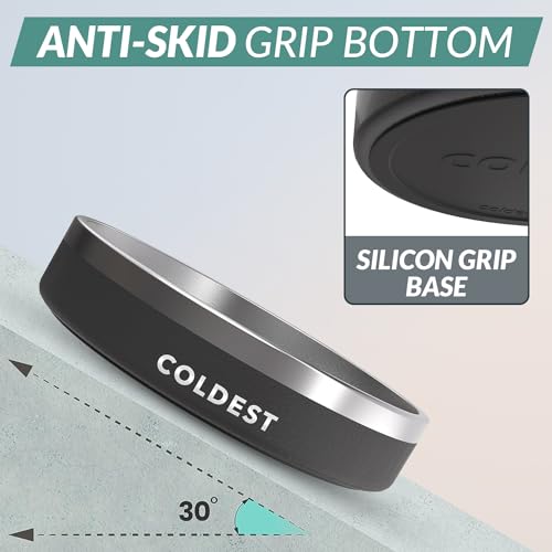Coldest Dog Bowl (21 oz / Stealth Black)