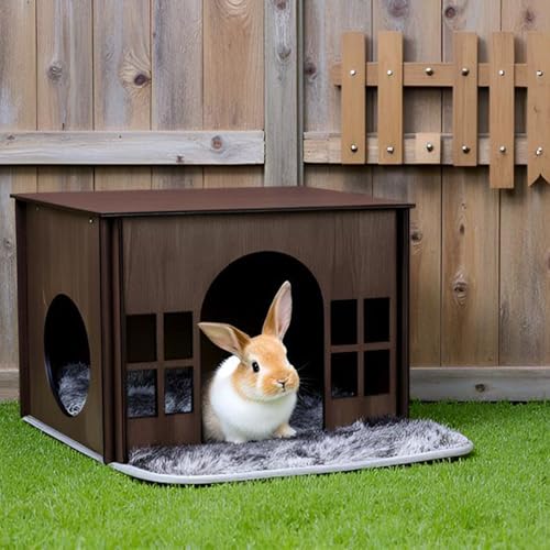Large Rabbit Hideout (Walnut Style 1 / Large)