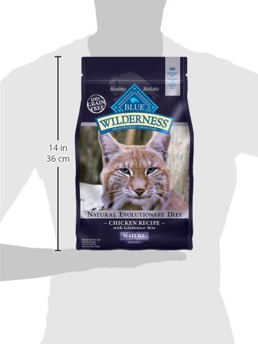 Wilderness Chicken Adult 7+ Dry Cat Food (5 Pound (Pack of 1))