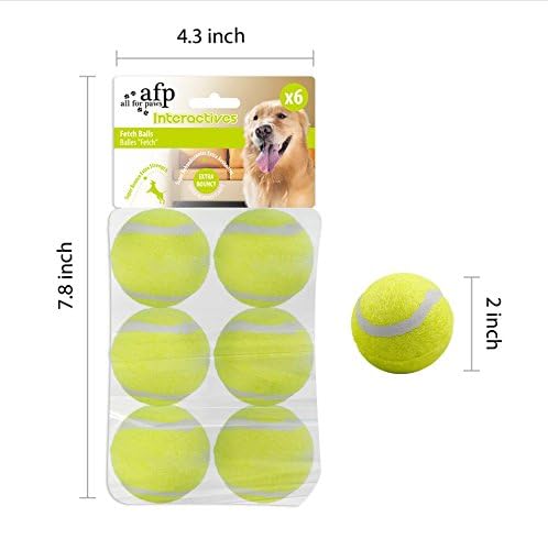 Dog Tennis Balls for Dogs (2 Inch)