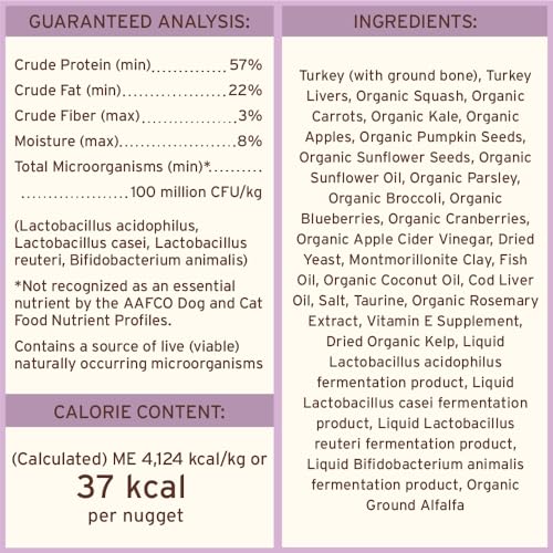 Primal Freeze Dried Raw Cat Food Nuggets (14 Ounce (Pack of 1))