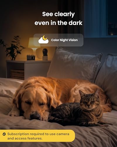 Mini Pet Camera [Paid Plan Required to Activate] (Mini Non-rotating Camera / Subscription Required to Activate)