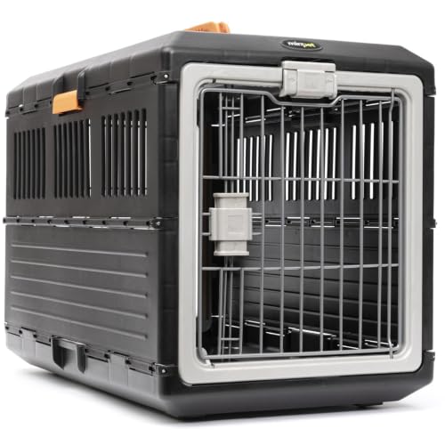 USA Pet Carrier & Crate (Medium - Orange handle / without kit)