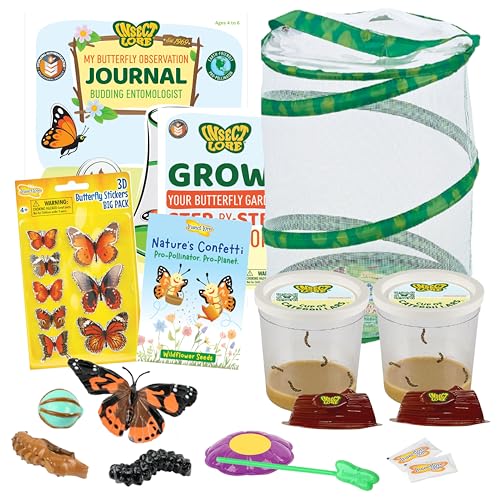 Butterfly Garden Kit with Live Caterpillars (As Seen On TV)