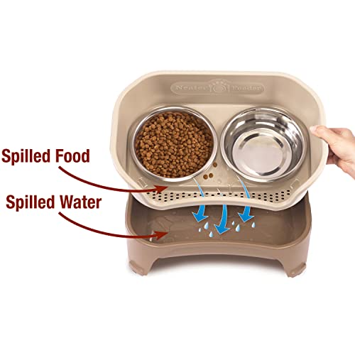 Express Model w (Medium to Large w/ Metal Slow Feed Bowl / Cappuccino)