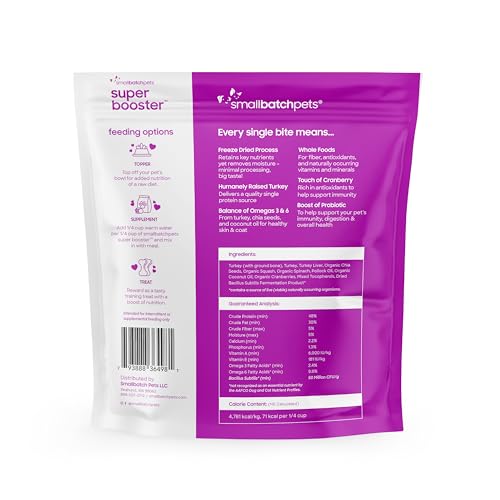 Freeze Dried Dog Treat or Topper with Probiotics (1.13 Pound (Pack of 1))