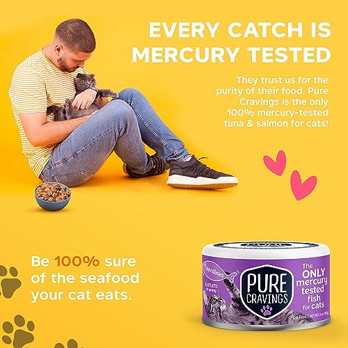 Wet Cat Food Canned Sardines Cutlets in Gravy