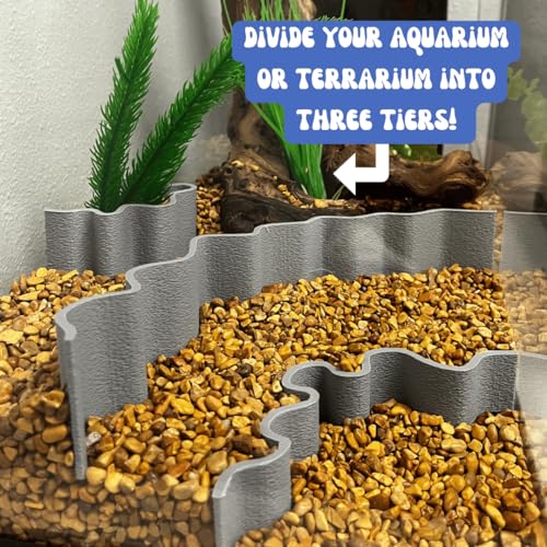 REEFSHAPE Aquarium or Terrarium Substrate Cliffs Combo Pack (Cliff Combo, Gray)