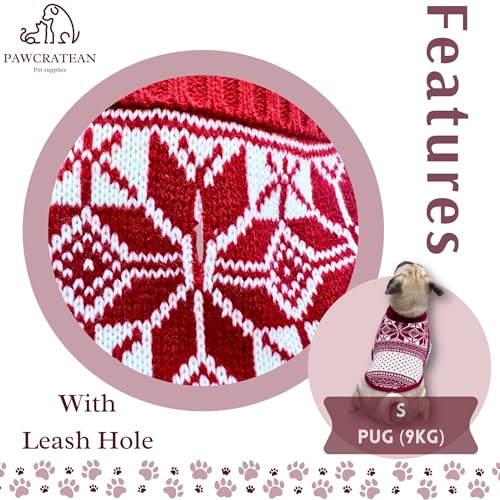 Cute Sweater for Dogs and Cats Soft Flannel Pet Outfit Warm and Cozy Animal Hoodie Small to Large Pet Clothes for Halloween Parties and Everyday Wear (X-Small)
